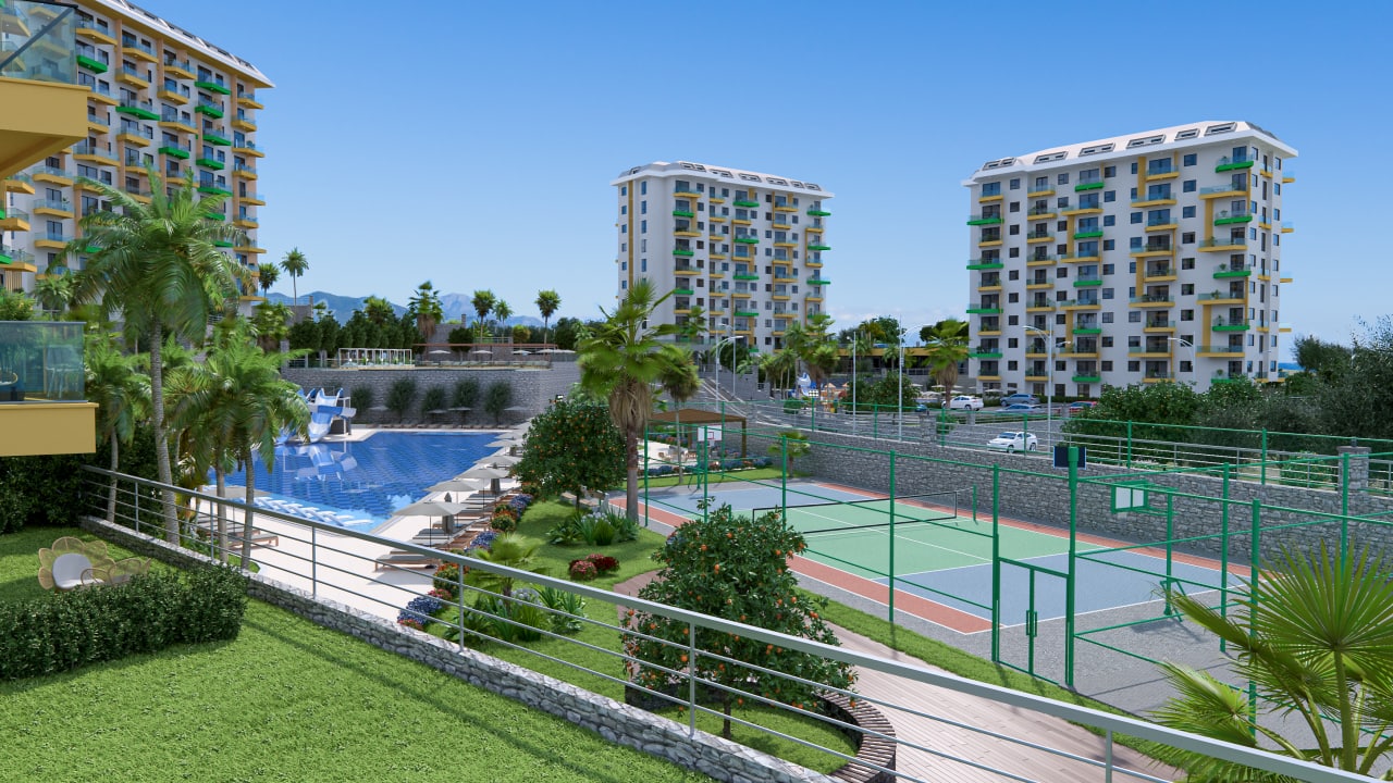 Квартиры в Green Towers, Авсаллар, Аланья