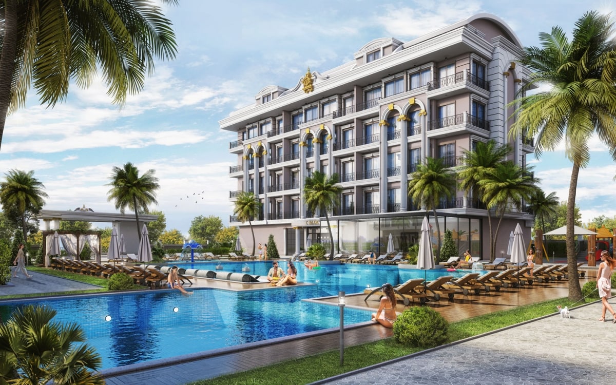 Квартиры в OBA VOYAGE DELUXE, Оба, Аланья