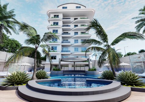СТАРТ продаж нового комплекса HEAVEN TOWN в Газипаше, с возможностью оформить ВНЖ.