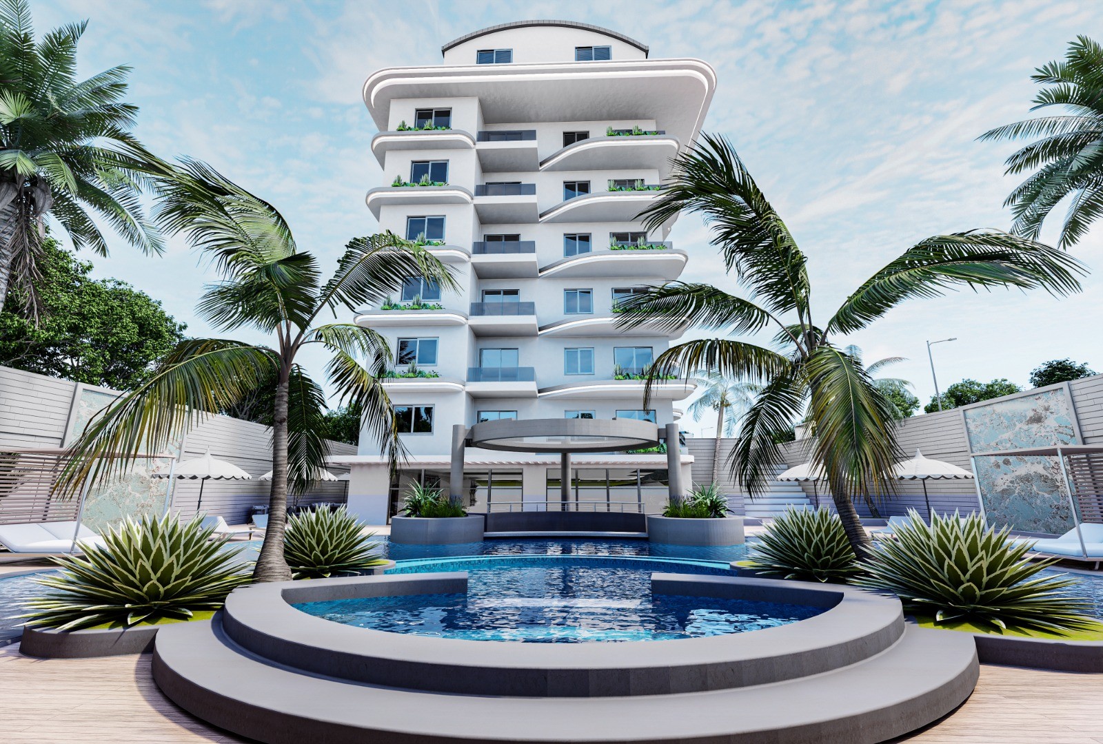 СТАРТ продаж нового комплекса HEAVEN TOWN в Газипаше, с возможностью оформить ВНЖ.